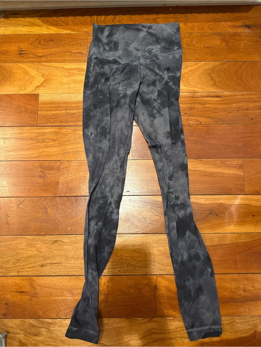 Lululemon align High-Waist Tie-Dye Leggings - Charcoal Gray